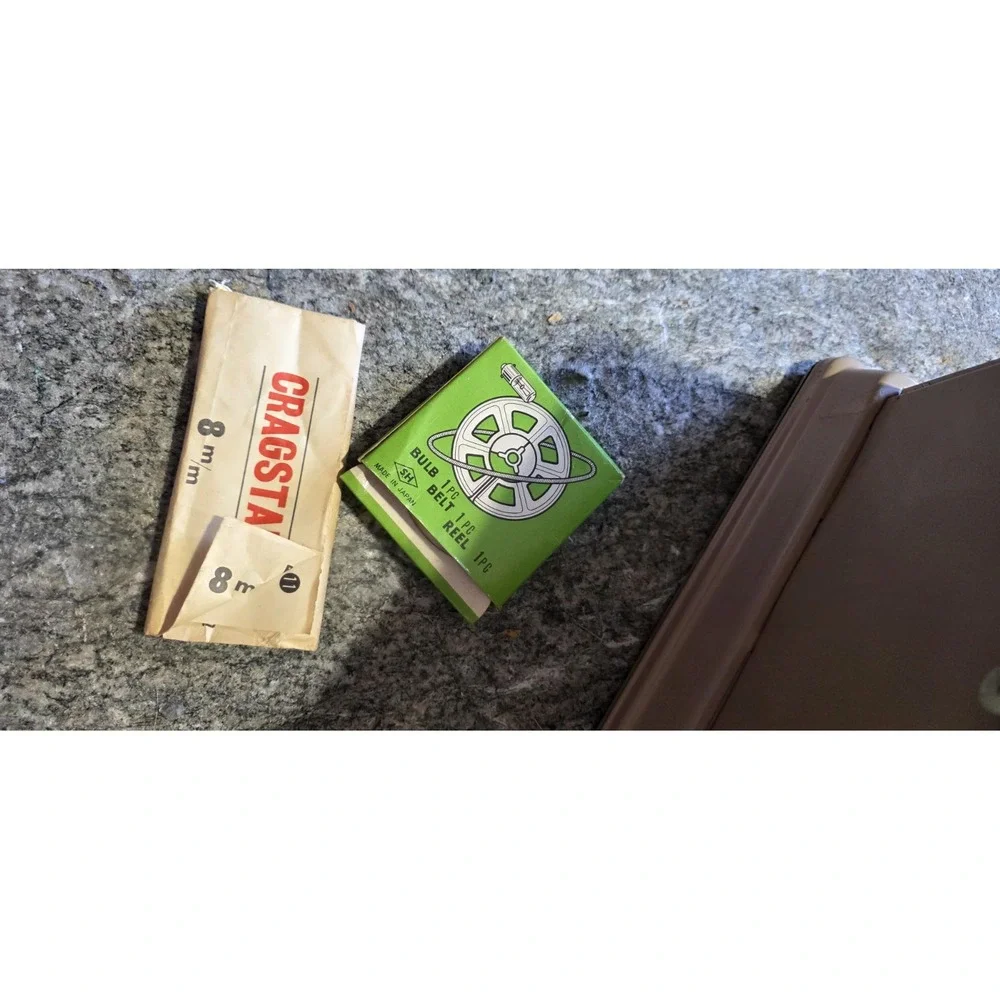 Vintage‎ 3918-1 CRAGSTAN 8mm Triple Action MOVIE PROJECTOR Battery